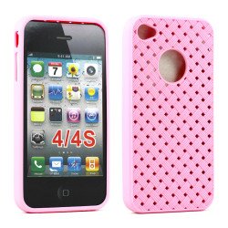 iPhone 4S Net Gel case (Pink)